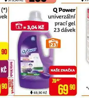Teta Q power univerzální prací gel nabídka