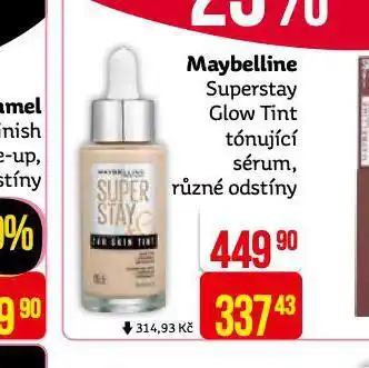 Teta Maybelline tónující sérum nabídka