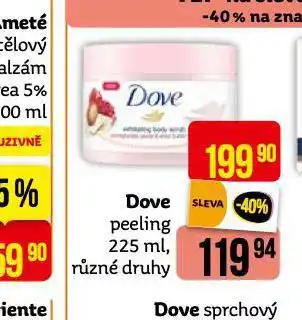 Teta Dove peeling nabídka