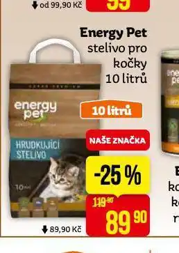 Teta Energy pet stelivo pro kočky nabídka