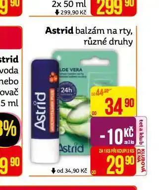 Teta Astrid balzám na rty nabídka