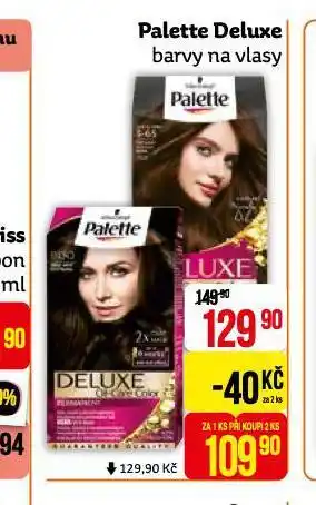 Teta Palette deluxe barvy na vlasy nabídka