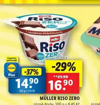 Lidl Müller riso zero nabídka