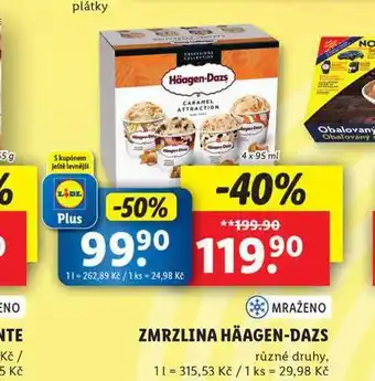 Lidl Zmrzlina häagen-dazs nabídka