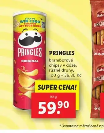 Lidl Pringles nabídka