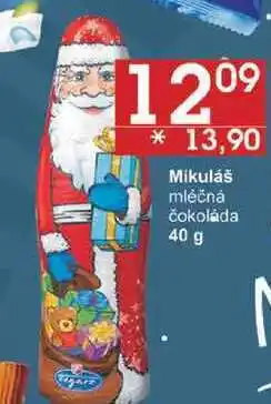 Jip Mikuláš mléčná čokoláda, 40 g nabídka