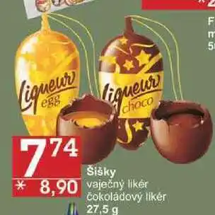 Šišky vaječný likér, 27,5 g