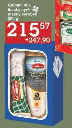 Jip Galbani mix italský sýr+ masný výrobek, 390 g nabídka
