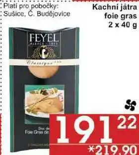 Jip Kachní játra foie gras, 2 x 40 g nabídka