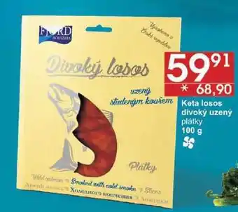 Jip Keta losos divoký uzený plátky, 100 g nabídka