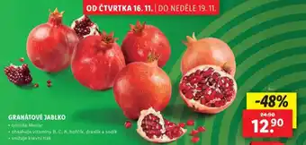 Lidl Granátové jablko nabídka