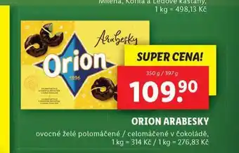 Lidl Orion arabesky nabídka