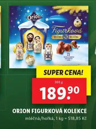 Lidl Orion figurková kolekce nabídka