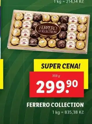 Lidl Ferrero collection nabídka