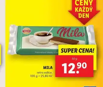 Lidl Mila nabídka