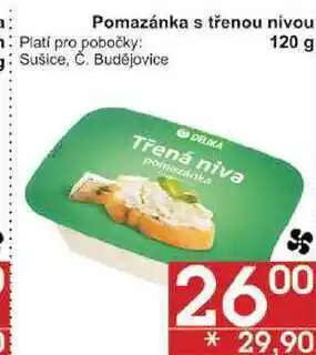 Jip Pomazánka s třenou nivou, 120 g nabídka