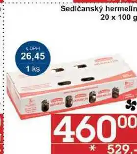 Jip Sedlčanský hermelín, 20 x 100 g nabídka