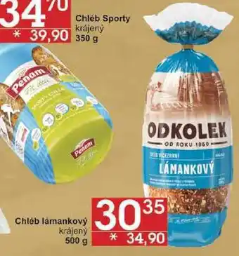Jip Penam chléb lámankový krájený, 500 g nabídka
