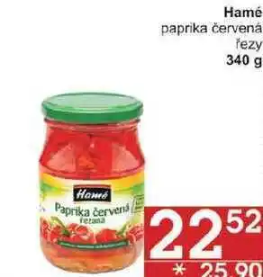 Jip Hamé paprika červená řezy, 340 g nabídka