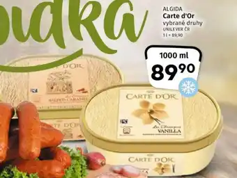 Coop ALGIDA Carte d'Or nabídka