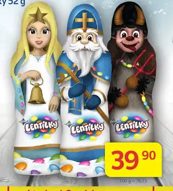 Kubík potraviny Vánoční lentilky 52 g nabídka