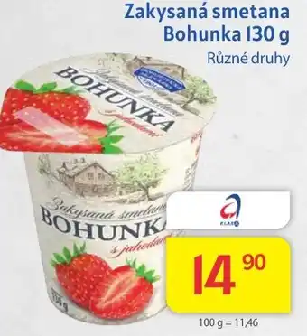 Kubík potraviny Zakysaná smetana Bohunka 130 g nabídka