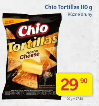 Kubík potraviny Chio Tortillas 110 g nabídka