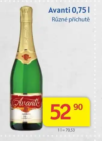 Kubík potraviny Avanti 0,75 l. nabídka