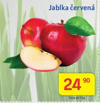 Kubík potraviny Jablka červená nabídka