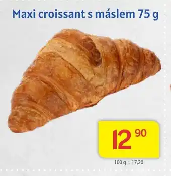 Kubík potraviny Maxi croissant s máslem 75 g nabídka