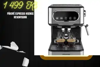 Okay PÁKOVÉ ESPRESSO HISENSE HESCM15DBK nabídka