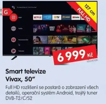 Smart televize Vivax, 50"