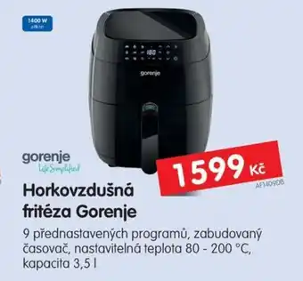 Horkovzdušná fritéza Gorenje
