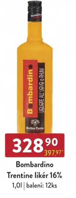 Qanto Bombardino Trentine likér 16% nabídka