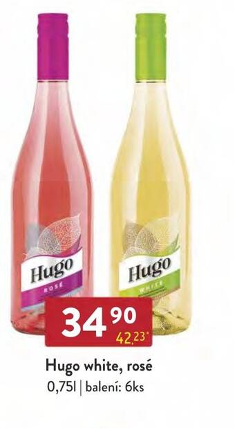 Qanto Hugo white, rosé 0,75 l. nabídka