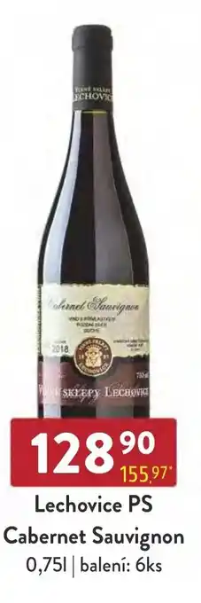 Qanto Lechovice PS Cabernet Sauvignon nabídka