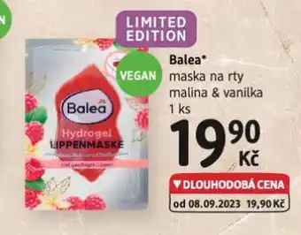 dm drogerie Balea maska na rty nabídka