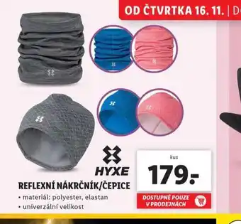 Reflexní nákrčník / čepice
