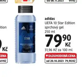 dm drogerie Adidas sprchový gel nabídka