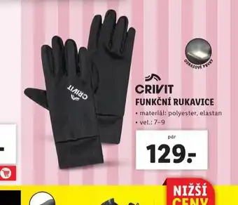 Lidl Funkční rukavice nabídka