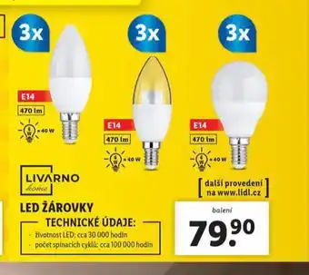 Lidl Led žárovky nabídka