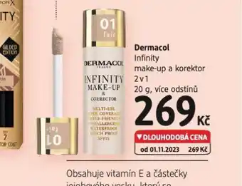 dm drogerie Dermacol infinity make-up a korektor nabídka