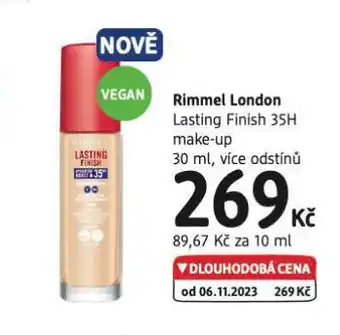 dm drogerie Rimmel london make-up nabídka
