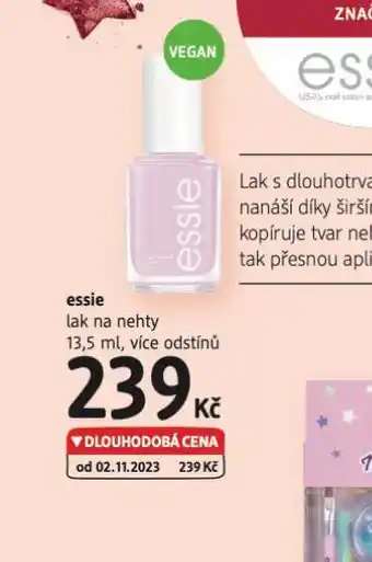 dm drogerie Essie lak na nehty nabídka