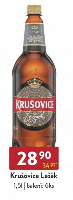 Qanto Krušovice Ležák nabídka