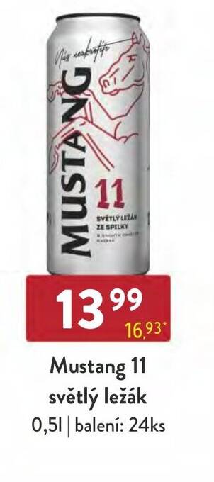 Qanto Mustang 11 světlý ležák nabídka