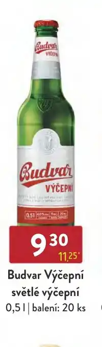 Qanto Budvar Výčepní světlé výčepní nabídka