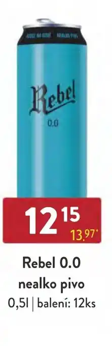 Qanto Rebel 0.0 nealko pivo nabídka
