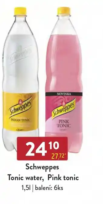 Qanto Schweppes Tonic water, Pink tonic nabídka