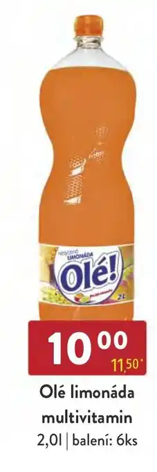 Qanto Olé limonáda multivitamin nabídka